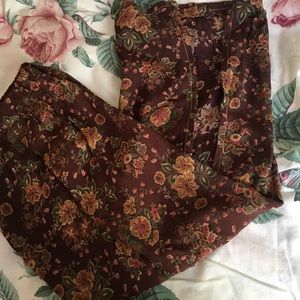 VINTAGE REWORKED SLIT MIDI SKIRT